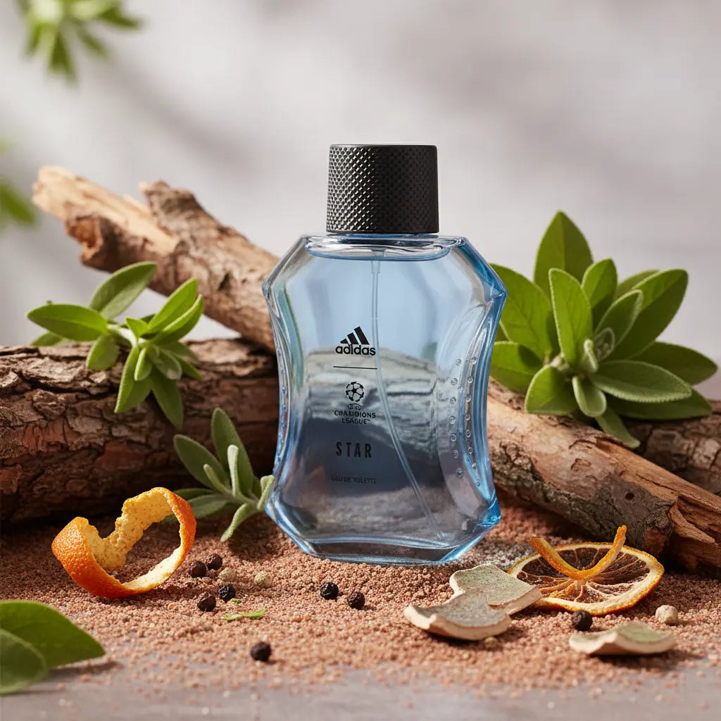 Adidas UEFA Star Edition Eau de Toilette Masculino - Adidas