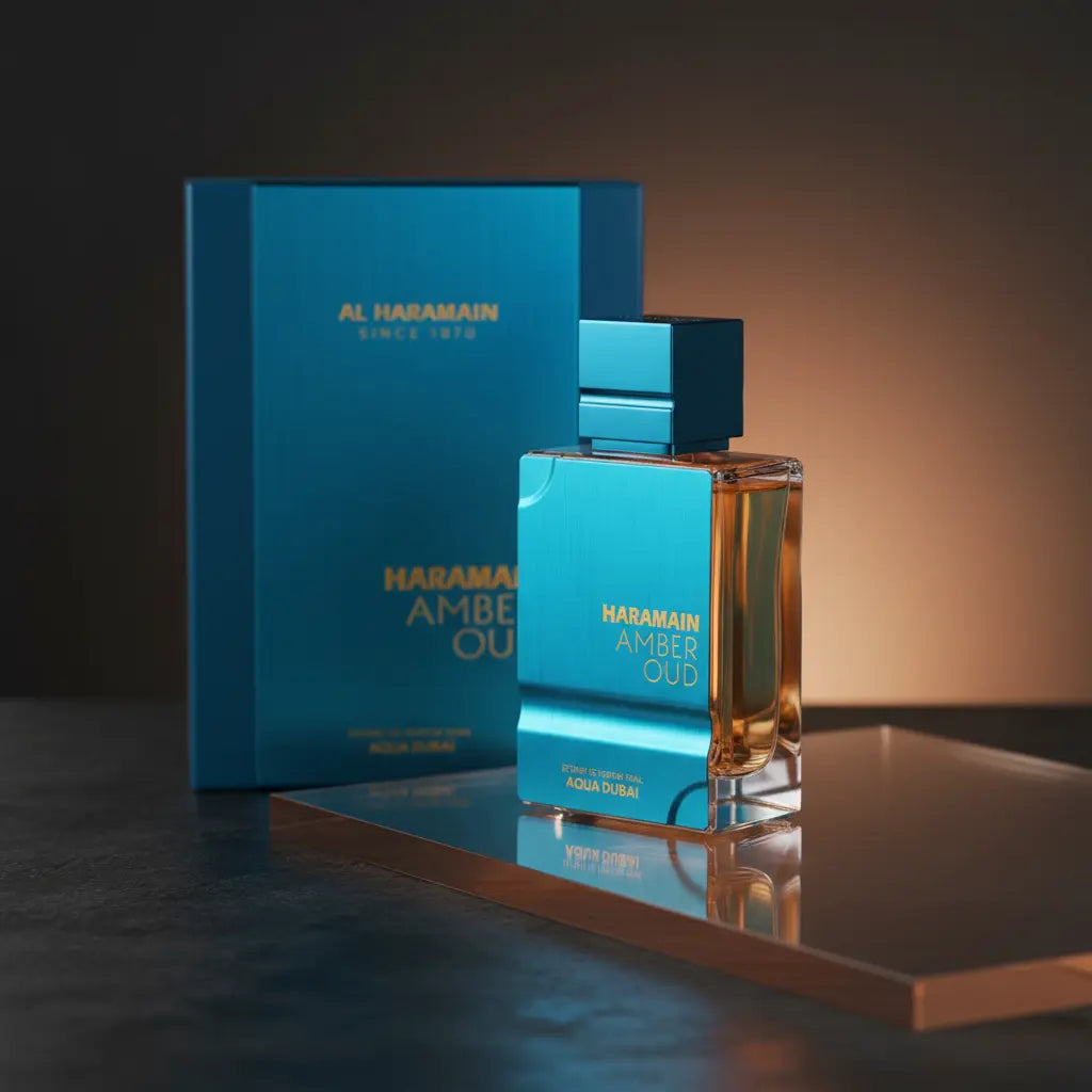 Amber Oud Aqua Dubai Extrait de Parfum Unissex - Al Haramain