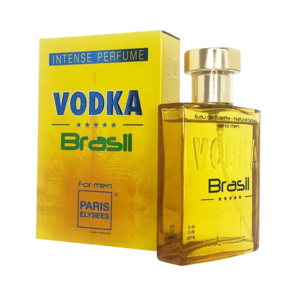 Vodka Brasil Yellow Eau de Toilette Masculino - Paris Elysees