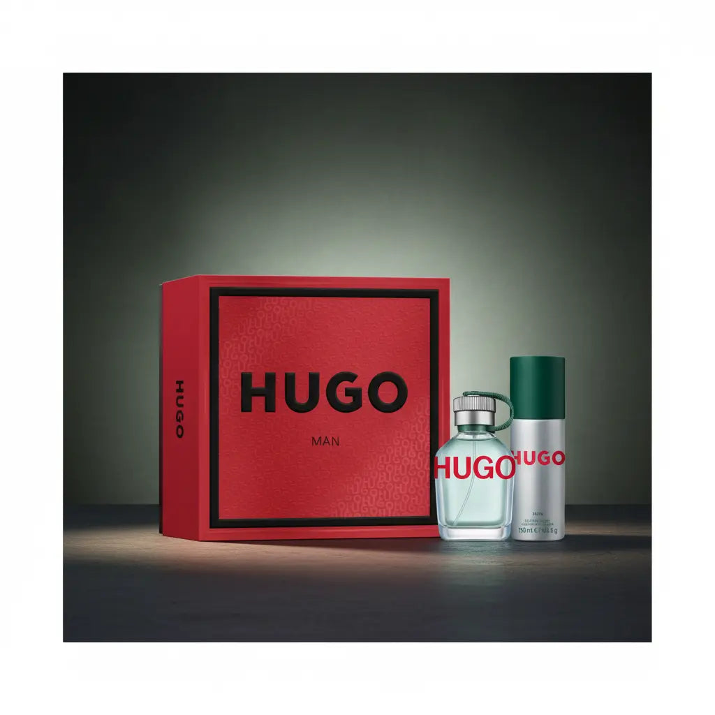 Kit Hugo Man Eau de Toilette e Desodorante Spray Masculino - Hugo