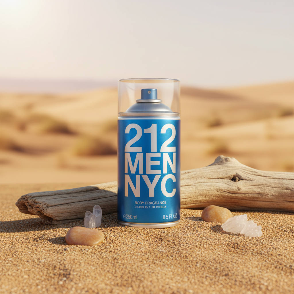 212 Vip Nyc Men Body Spray Masculino - Carolina Herrera