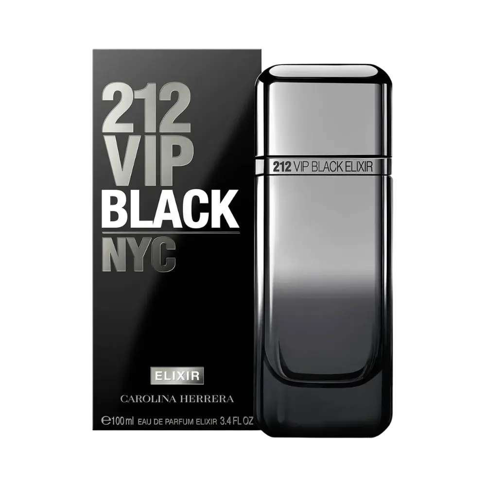 212 VIP Black Elixir Eau de Parfum Masculino - Carolina Herrera