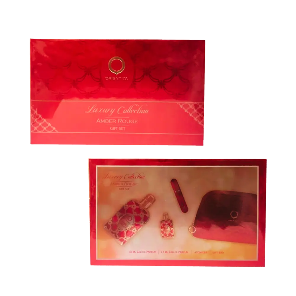 Kit Orientica Luxury Collection Amber Rouge Eau de Parfum Unissex - Orientica
