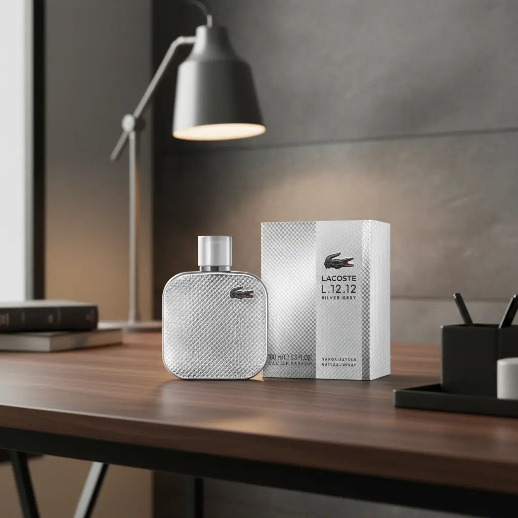 L.12.12 Silver Grey Eau de Parfum Masculino - Lacoste