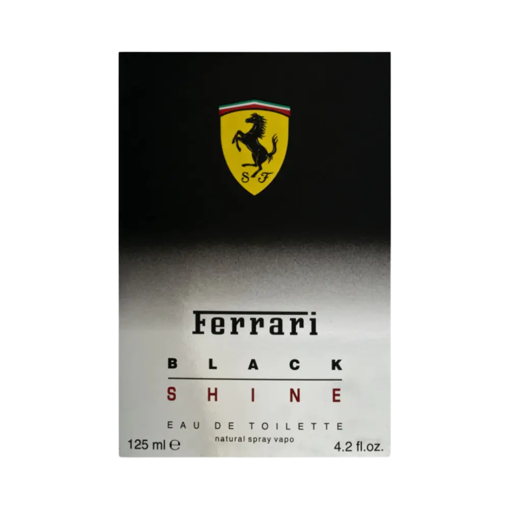 Ferrari Black Shine Eau de Toilette Masculino - Ferrari