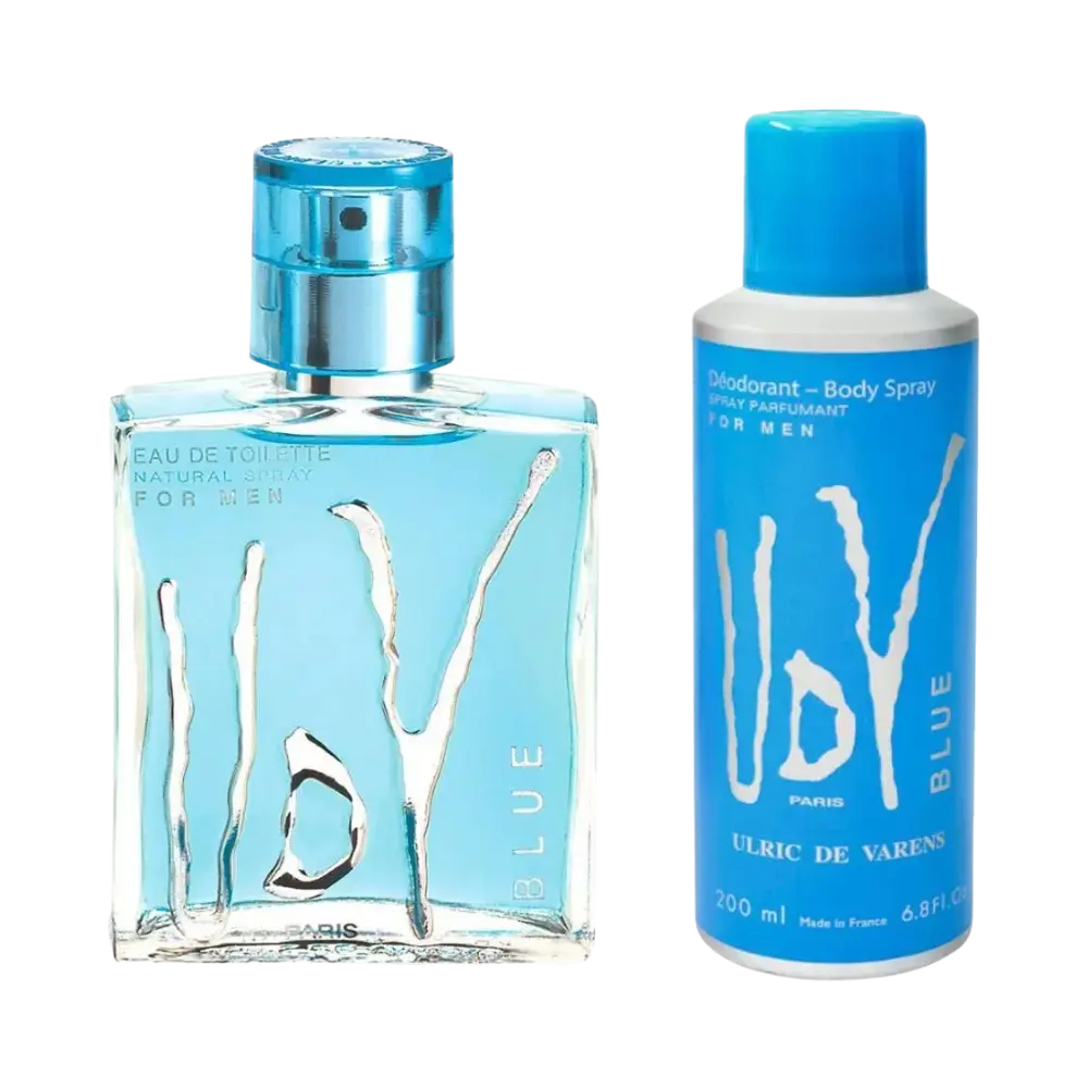 Kit UDV Blue Masculino (Eau de Toilette 100 ml + Desodorante 200 ml) - Ulric de Varens
