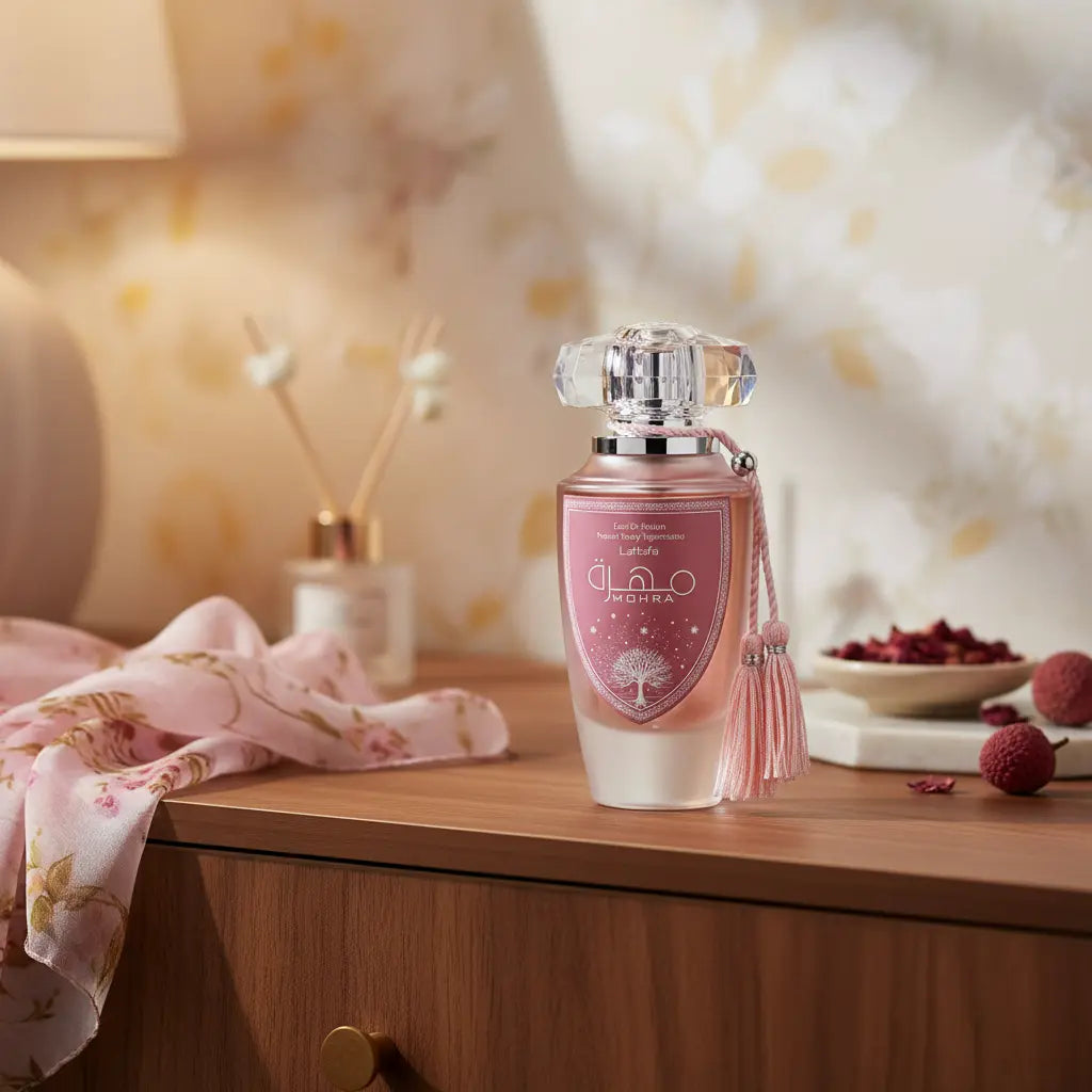 Mohra Silky Rose Eau de Parfum Feminino - Lattafa