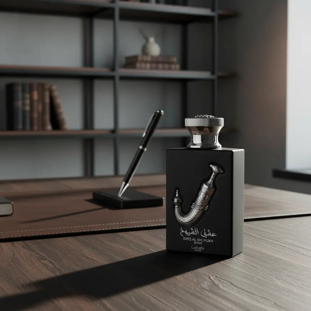 Ishq Al Shuyukh Silver Eau de Parfum Unissex - Lattafa