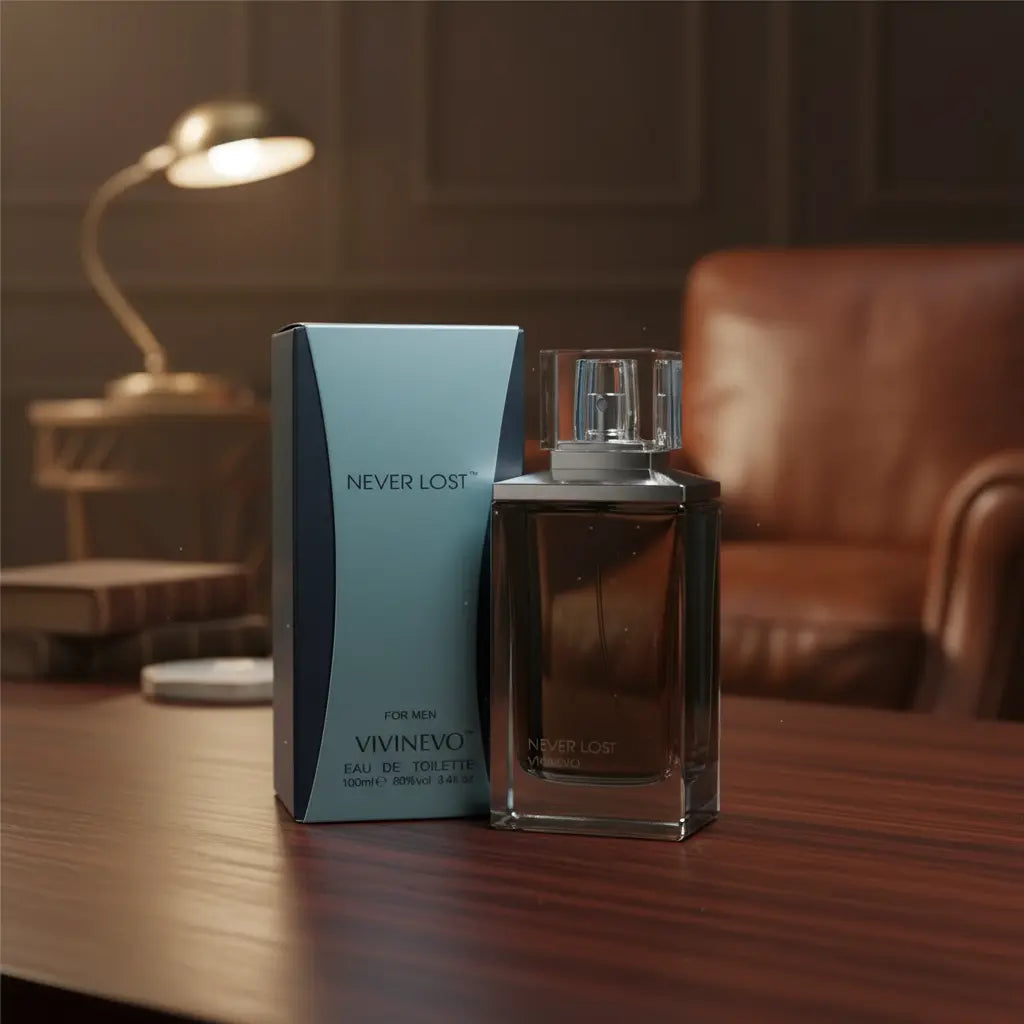 Never Lost Black For Men Eau de Toilette Masculino - Vivinevo