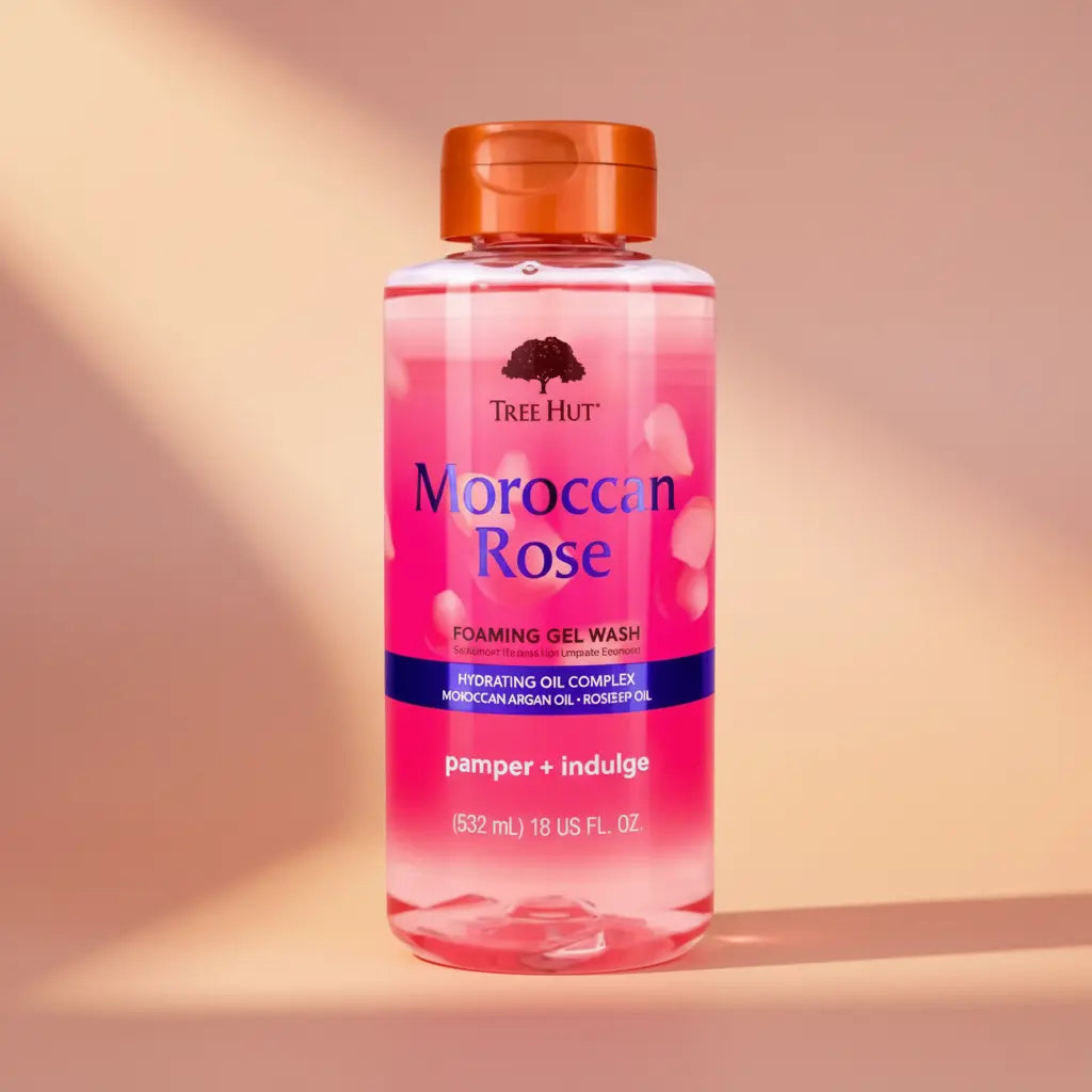 Tree Hut Moroccan Rose Foaming Gel Wash Gel de Banho - Tree Hut