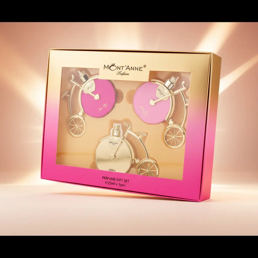 Kit Miss You Luxe + Miss You Glamour + Adieu Luxe de Perfumes Femininos - Mont'Anne Parfums