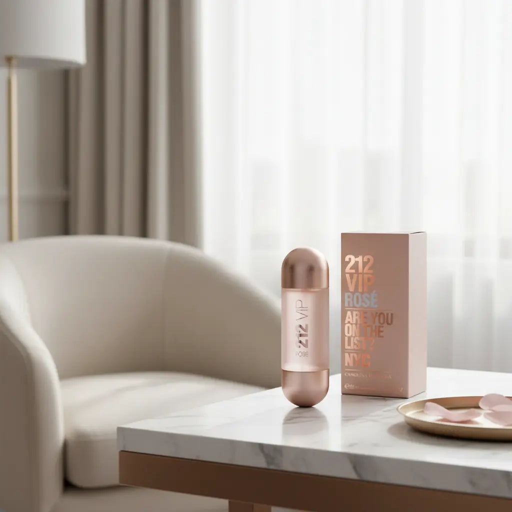 212 VIP Rosé Hair Mist Bruma Capilar Feminina - Carolina Herrera