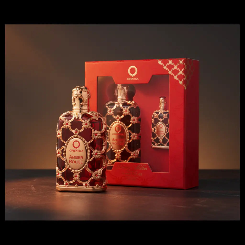 Kit Orientica Luxury Collection Amber Rouge Eau de Parfum Unissex - Orientica