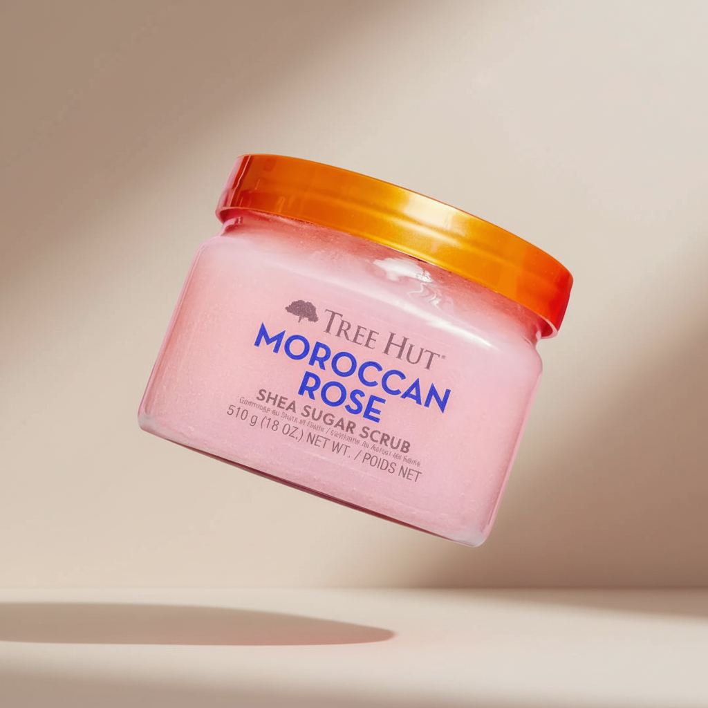Moroccan Rose Shea Sugar Scrub Esfoliante Corporal - Tree Hut