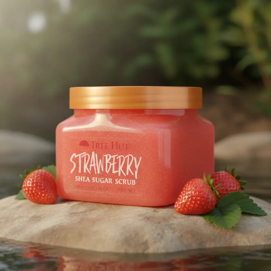 Tree Hut Strawberry Shea Sugar Scrub Esfoliante Corporal - Tree Hut