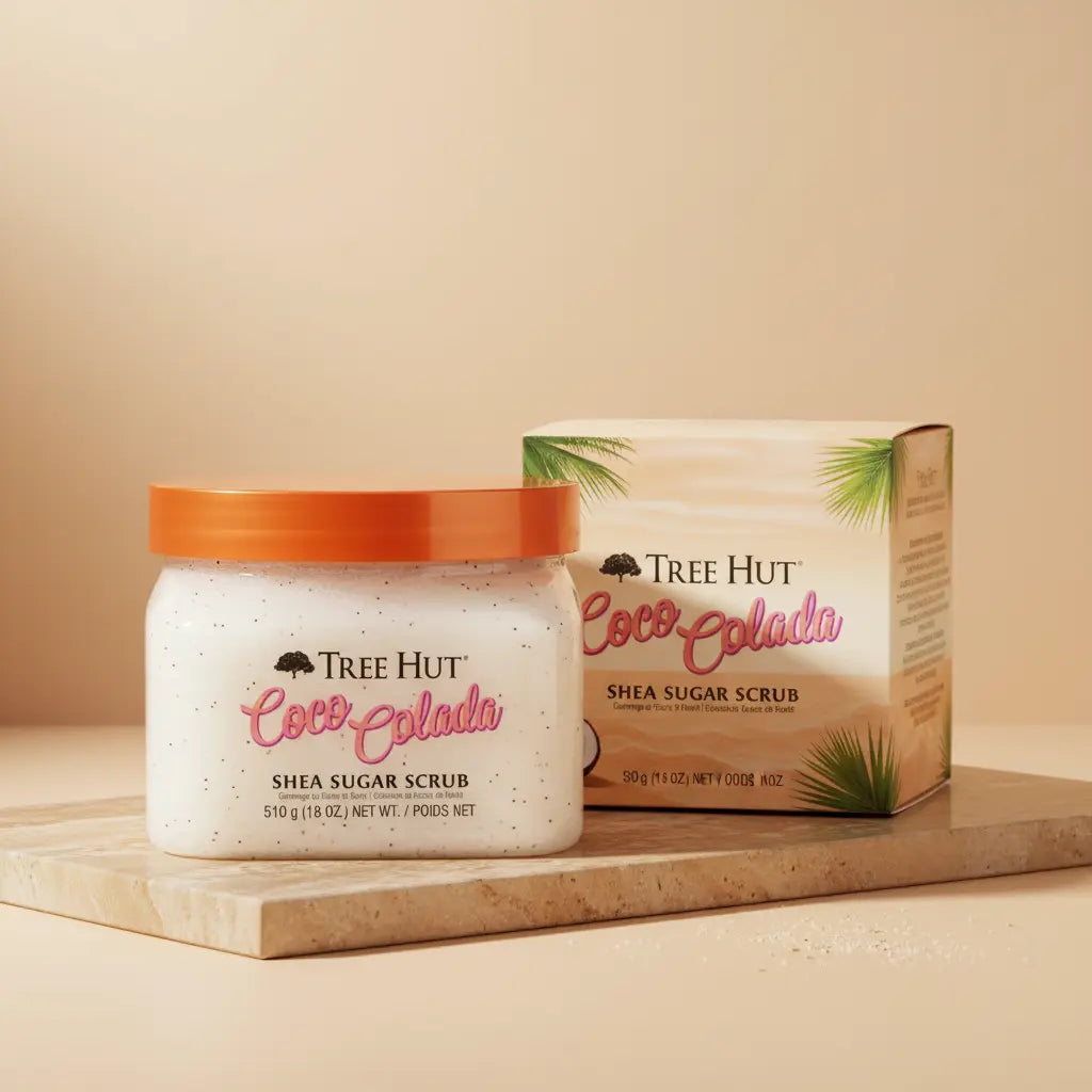 Coco Colada Shea Sugar Scrub Esfoliante Corporal - Tree Hut