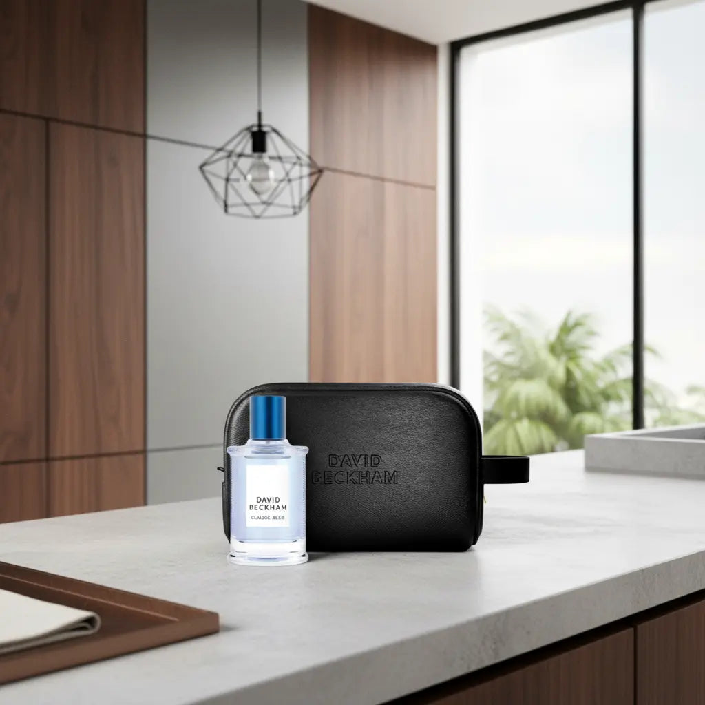 Kit Classic Blue Eau de Toilette Masculino 50 ml + Nécessaire - David Beckham