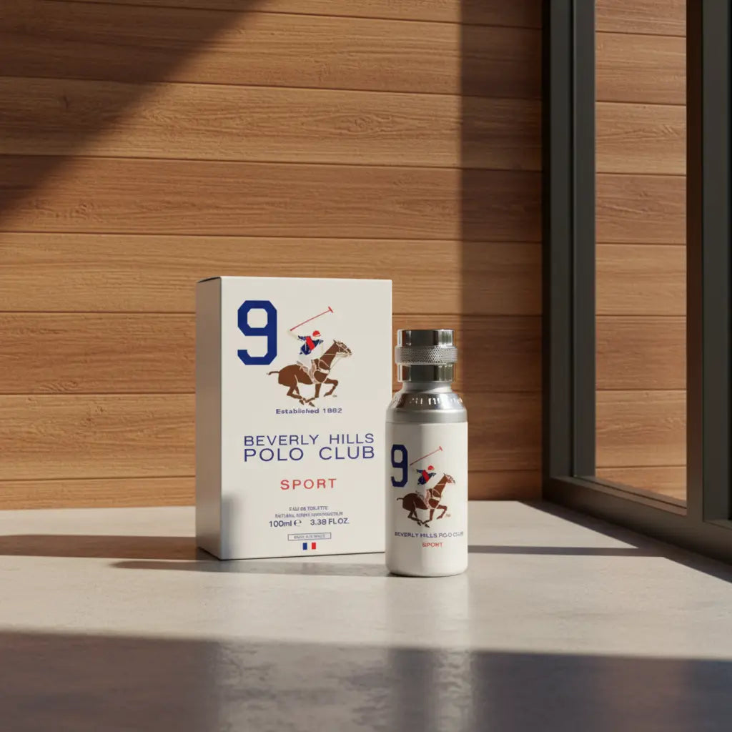 Beverly Hills Polo Club Sport No. 9 Eau de Toilette Masculino - Beverly Hills Polo Club