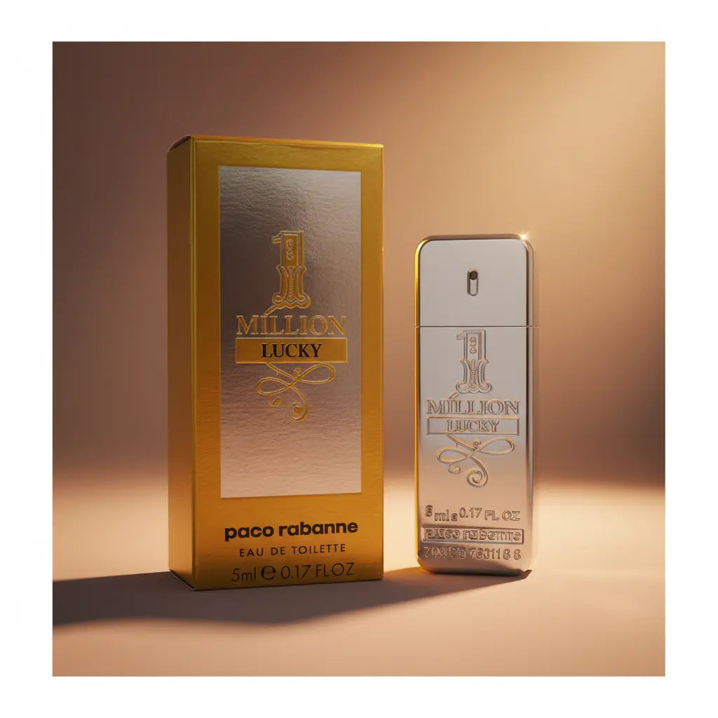 1 Million Lucky Eau de Toilette Miniatura Masculina - Paco Rabanne