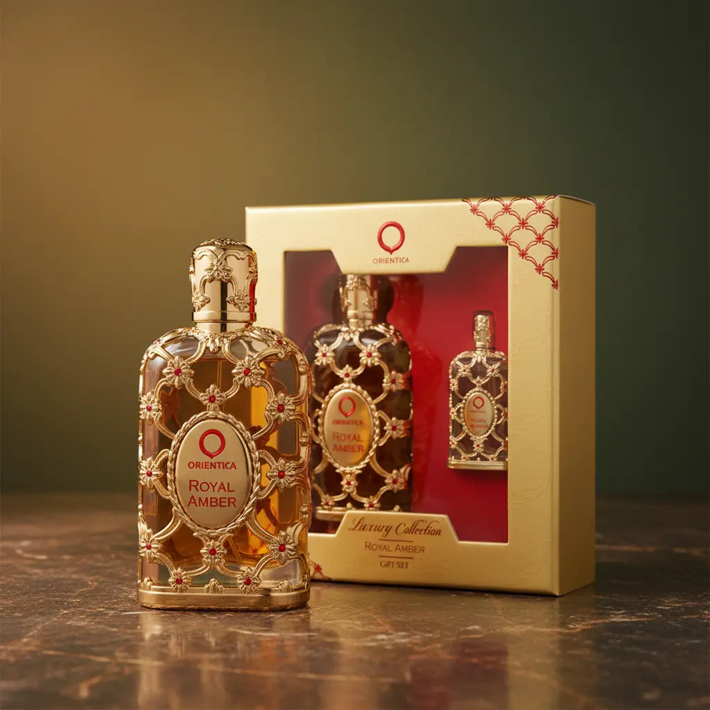 Kit Luxury Collection Royal Amber Eau de Parfum Unissex - Orientica