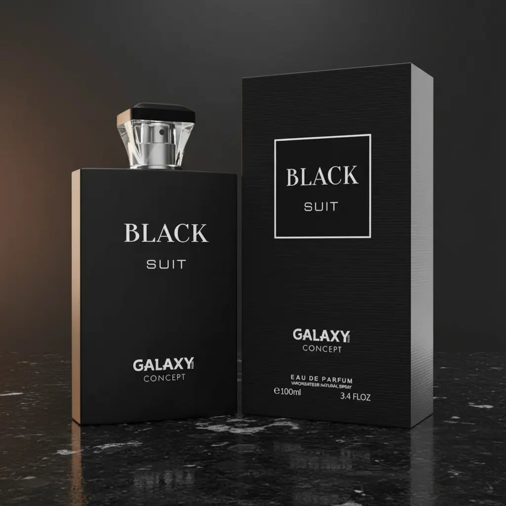 Black Suit Eau de Parfum Masculino - Galaxy Plus