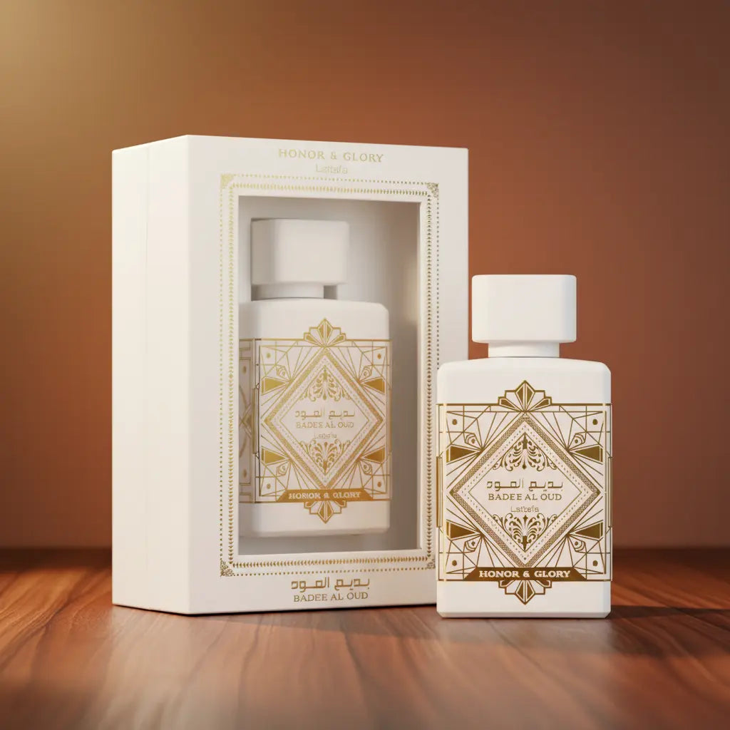 Bade'e Al Oud Honor & Glory Eau de Parfum Unissex - Lattafa