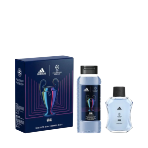 kit adidas champions league - Kit Adidas Uefa Champions League Goal (Eau de Toilette 100ml + Shower Gel 250ml) - Adidas