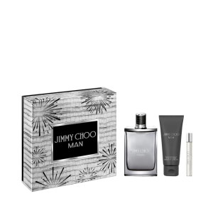 kit jimmy choo man - Kit Jimmy Choo Man (Eau de Toilette 100ml + Travel Size 7,5ml + Sabonete Líquido 100ml)