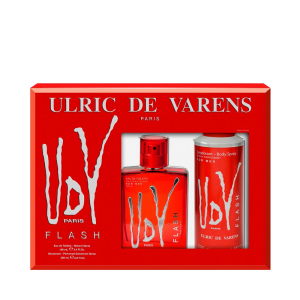 kit ulric de varens flash - Kit Ulric de Varens Flash Masculino (Eau de Toilette 100ml + Desodorante 200ml) - Ulric de Varens
