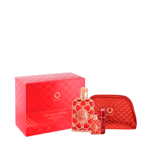 amber rouge parfum - Kit Orientica Luxury Collection Amber Rouge Eau de Parfum Unissex 80ml + Miniatura 7,5ml + Atomizer + Necessaire