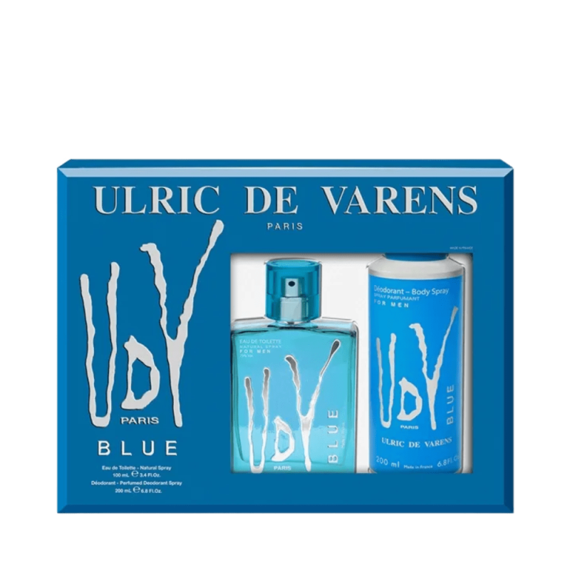 0B0071F6D66E2E47Fef7Cfd2Dfd97C23.Png Ulric De Varens Blue Masculino - Kit Ulric De Varens Blue Masculino (Eau De Toilette 100Ml + Desodorante 200Ml) - Ulric De Varens