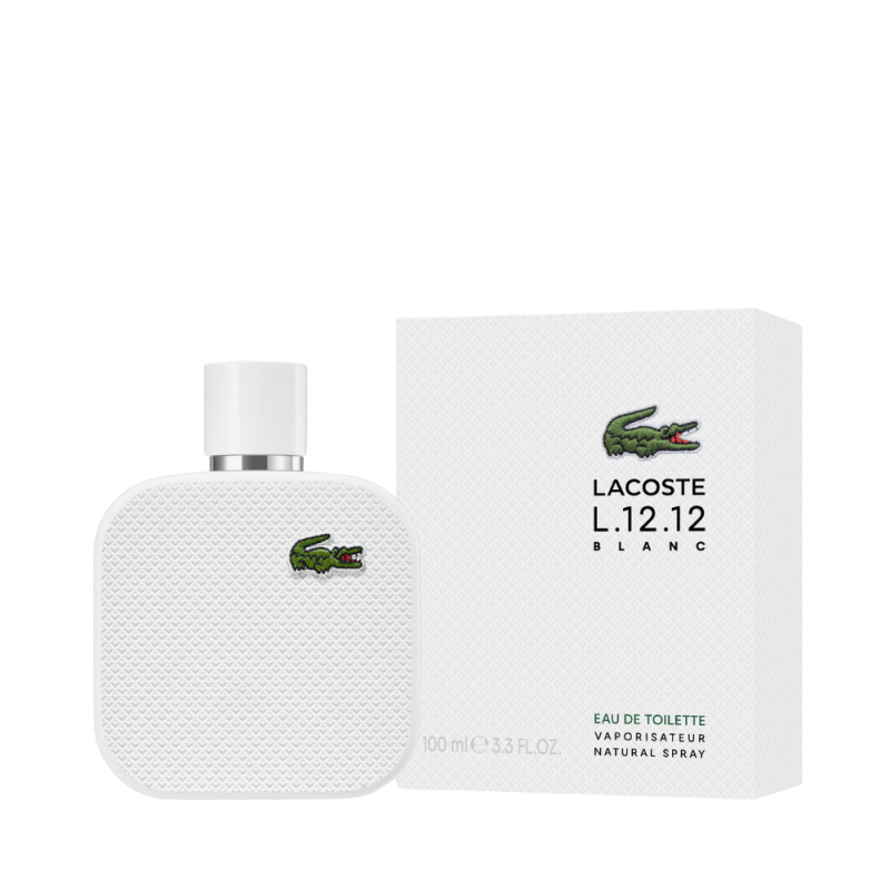 Lacoste L12 12 Blanc - Lacoste L.12.12 Blanc Eau De Toilette Masculino - Lacoste