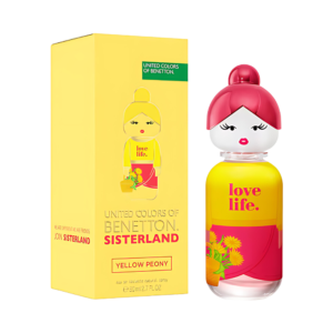 Sisterland Yellow Peony Eau De Toilette Feminino - Benetton