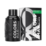 colors man black intenso - Colors Man Black Intenso Eau de Parfum Masculino - Benetton