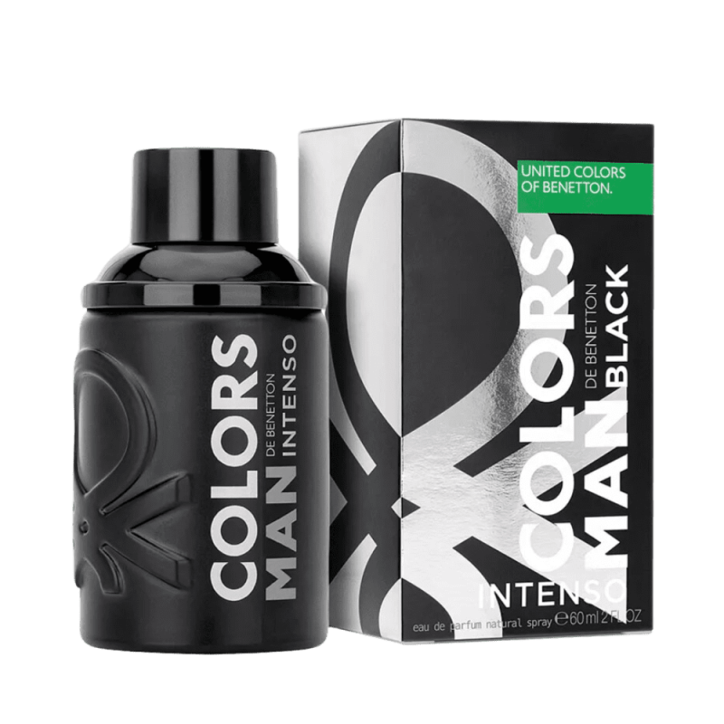 Colors Man Black Intenso - Colors Man Black Intenso Eau De Parfum Masculino - Benetton