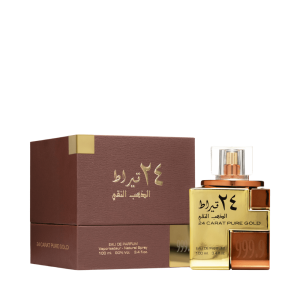24 carat pure gold - 24 Carat Pure Gold Eau de Parfum Feminino – Lattafa