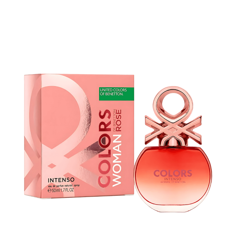 Colors Rose Intenso - Colors Rose Intenso Eau De Parfum Feminino - Benetton