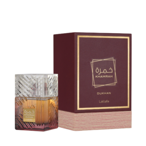 Khamrah Dukhan Eau de Parfum Unissex – Lattafa