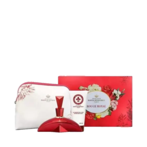 Kit Rouge Royal (Eau de Parfum 100ml + Loção Corporal 100ml + Nécessaire) - Marina de Bourbon