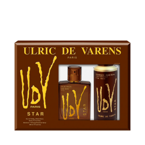 kit ulric de varens star masculino - Kit Ulric de Varens Star Masculino (Eau de Toilette 100ml + Desodorante 200ml) - Ulric de Varens
