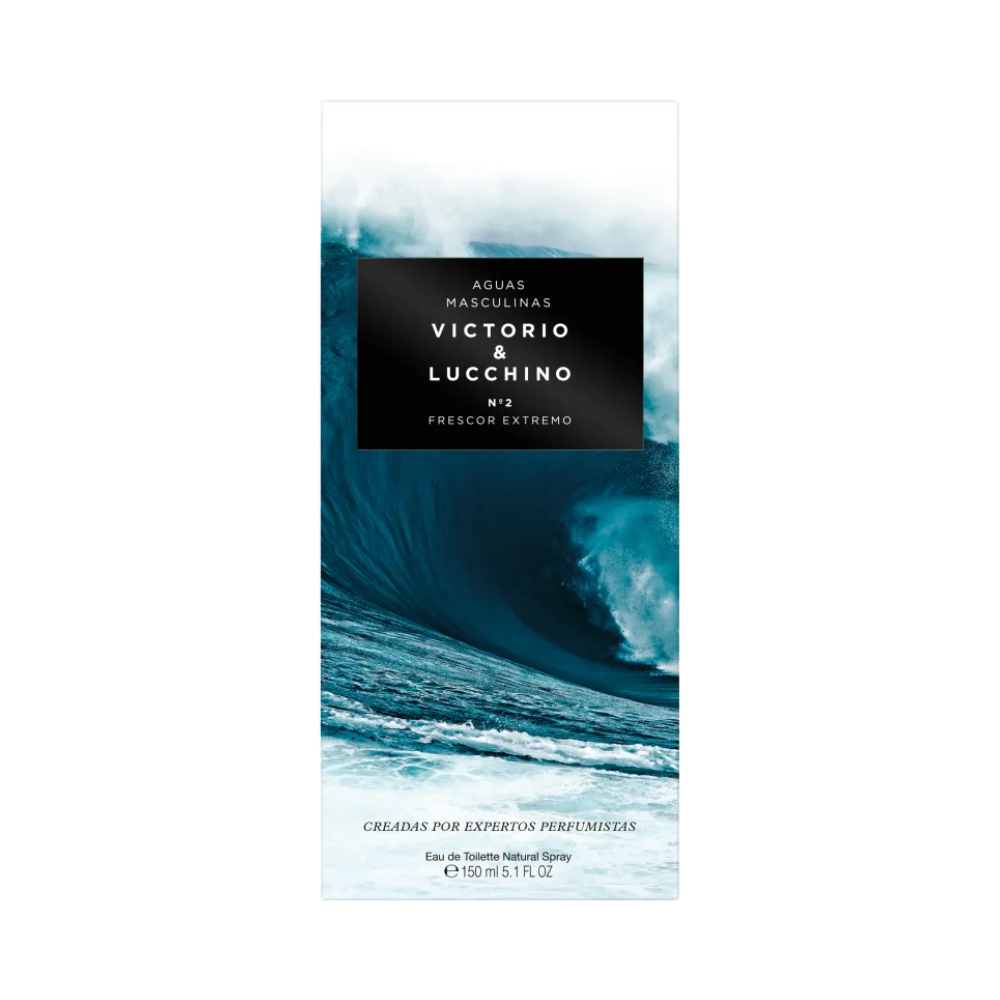 N°2 Frescor Extremo Eau De Toilette Masculino - Victorio &Amp; Lucchino 3 N°2 Frescor Extremo Eau De Toilette Masculino - Victorio &Amp; Lucchino - Imagem 3